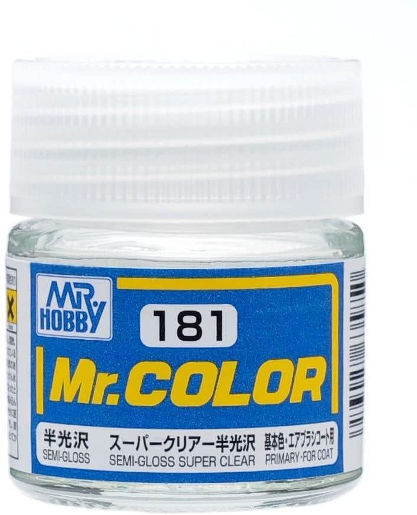 Mr. Hobby C181 Mr. Color Semi Gloss Super Clear Acrylic Paint 10ml