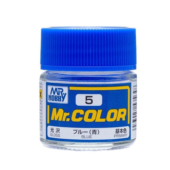 Mr. Hobby C5 Mr. Color Gloss Blue Acrylic Paint 10ml