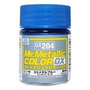 GX204 Metallic Blue 18ml, GSI Mr Color GX