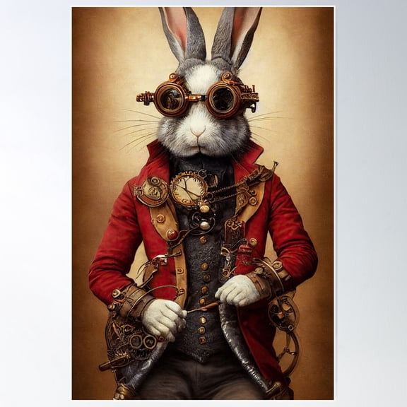 Mr Hopper Poster Wall Art, Modern Wall Decor For Living Room Bedroom, 8x12 UNFRAMED