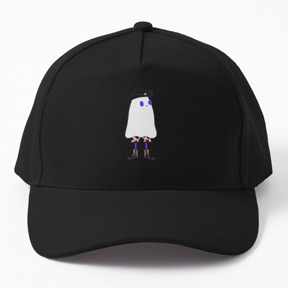 Mr Howdy Cowboy Ghost Baseball Hat, Western Spirit Character Graphic Design, Classic Cap