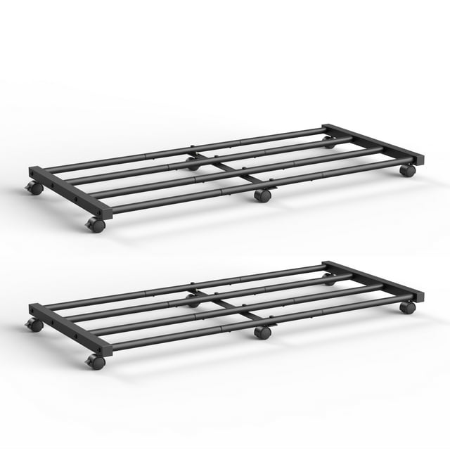 Mr IRONSTONE Underbed Storage with Wheels,36" Under Bed Rolling Storage