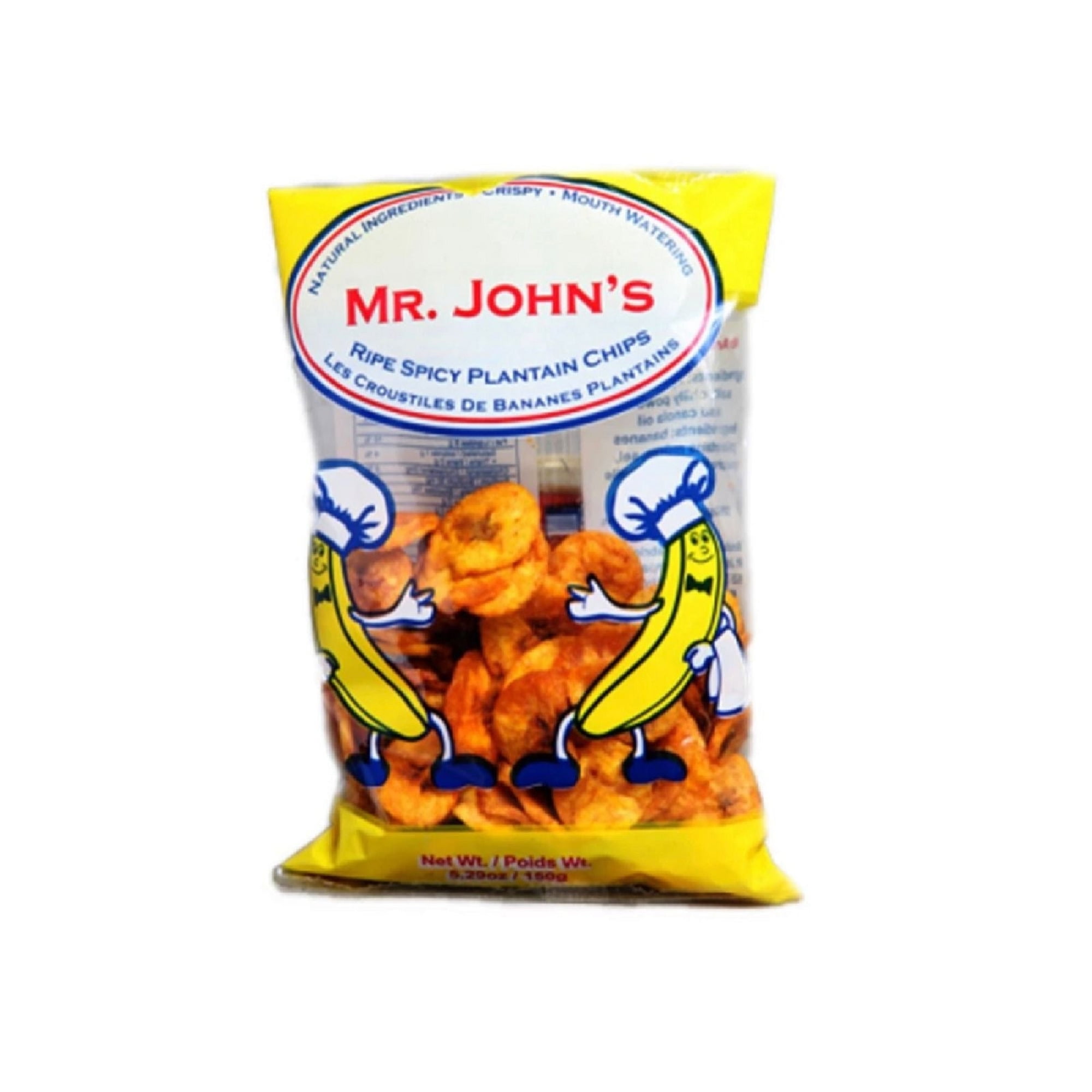 ER African Online Store Mr John’S Ripe Spicy Plantain Chips - 70G, Bold & Crunchy Snack