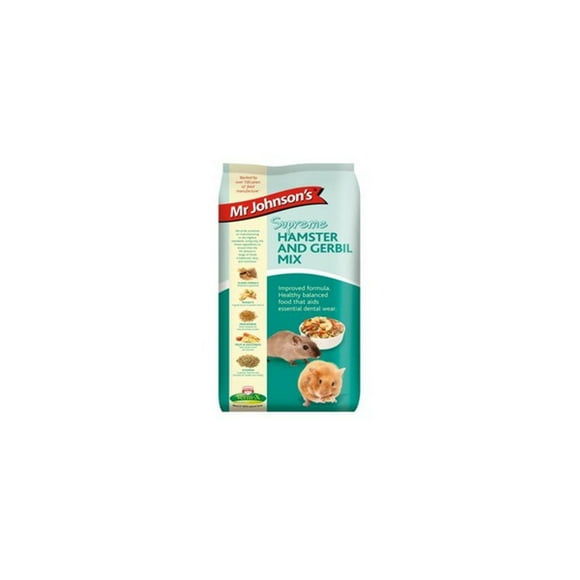 Mr Johnsons Supreme Hamster and Gerbil Mix Small Animal Food 900g 1 Case