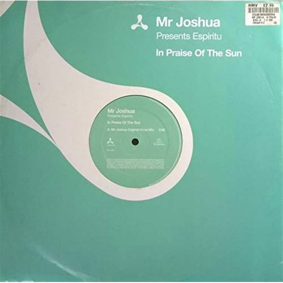 Mr Joshua Presents Espiritu In Praise of the Sun (Vinyl Record)