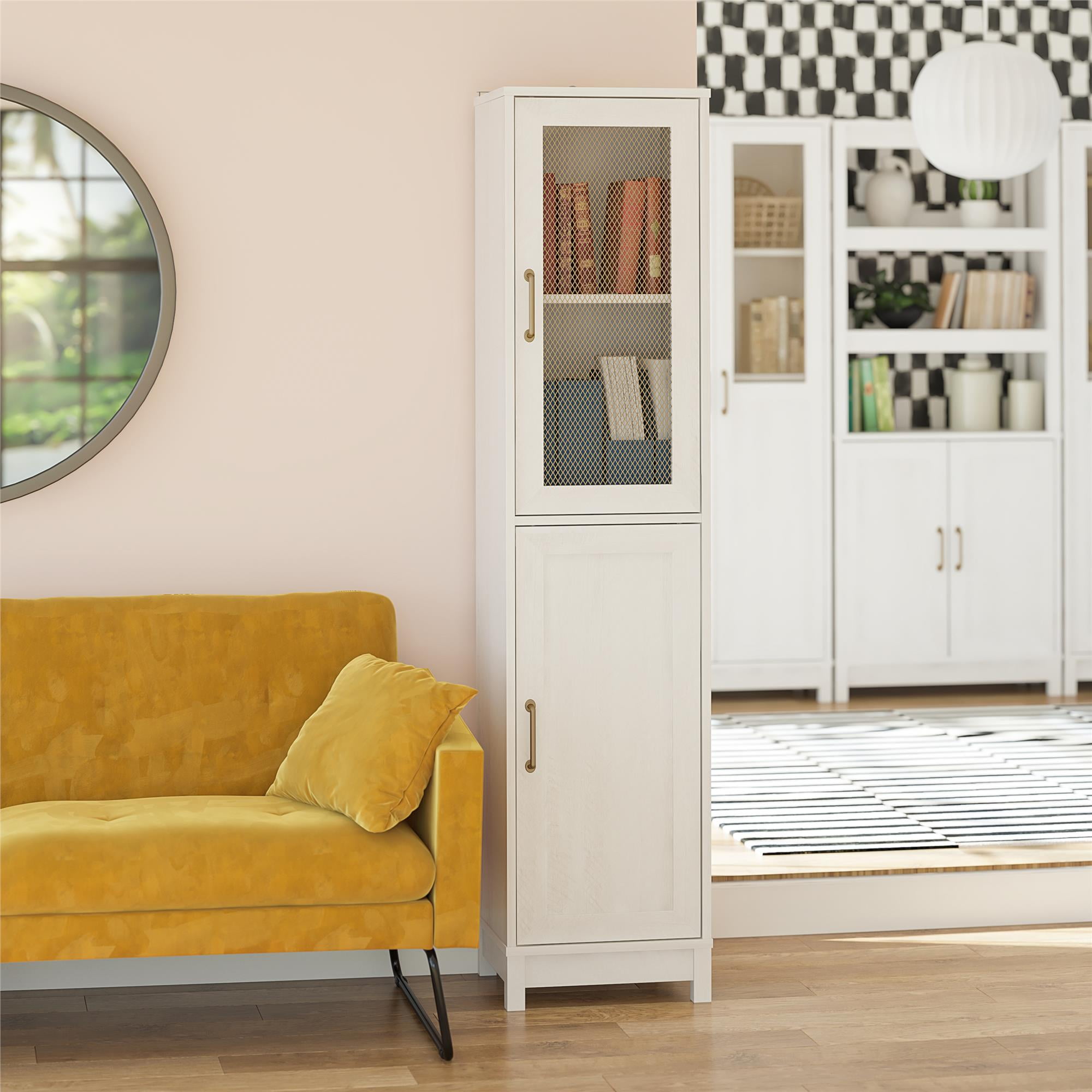 Mr. Kate Tess 2-Door Storage Cabinet with Modular Storage Options