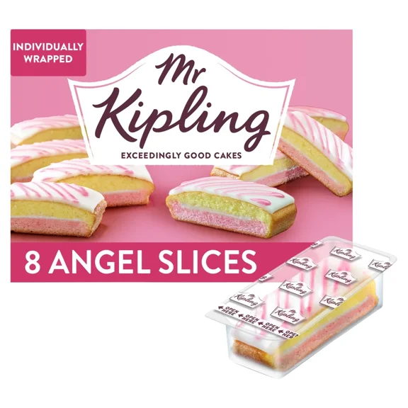 Mr Kipling Angel Slices, - 8 Slices in Pack 136 g