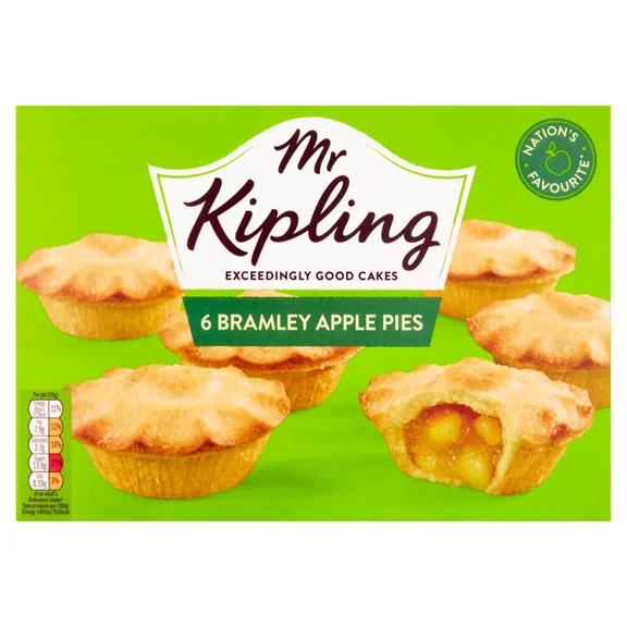 Mr Kipling Bramley Apple Pies 200g
