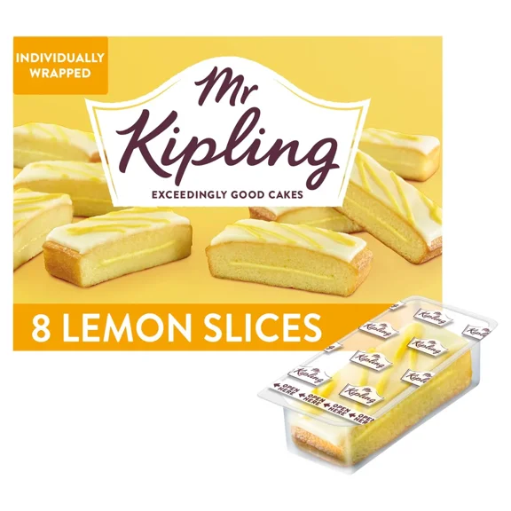 Mr Kipling Lemon Layered Slices 6pk
