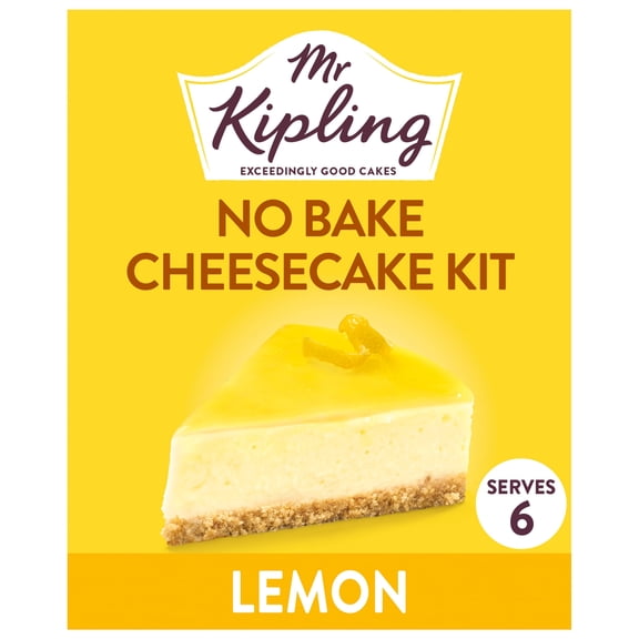 Mr Kipling No Bake Cheesecake Kit - Lemon 230g, Imported from Britain