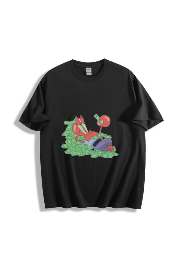 Mr. Krabs Money Pile Graphic T-Shirt