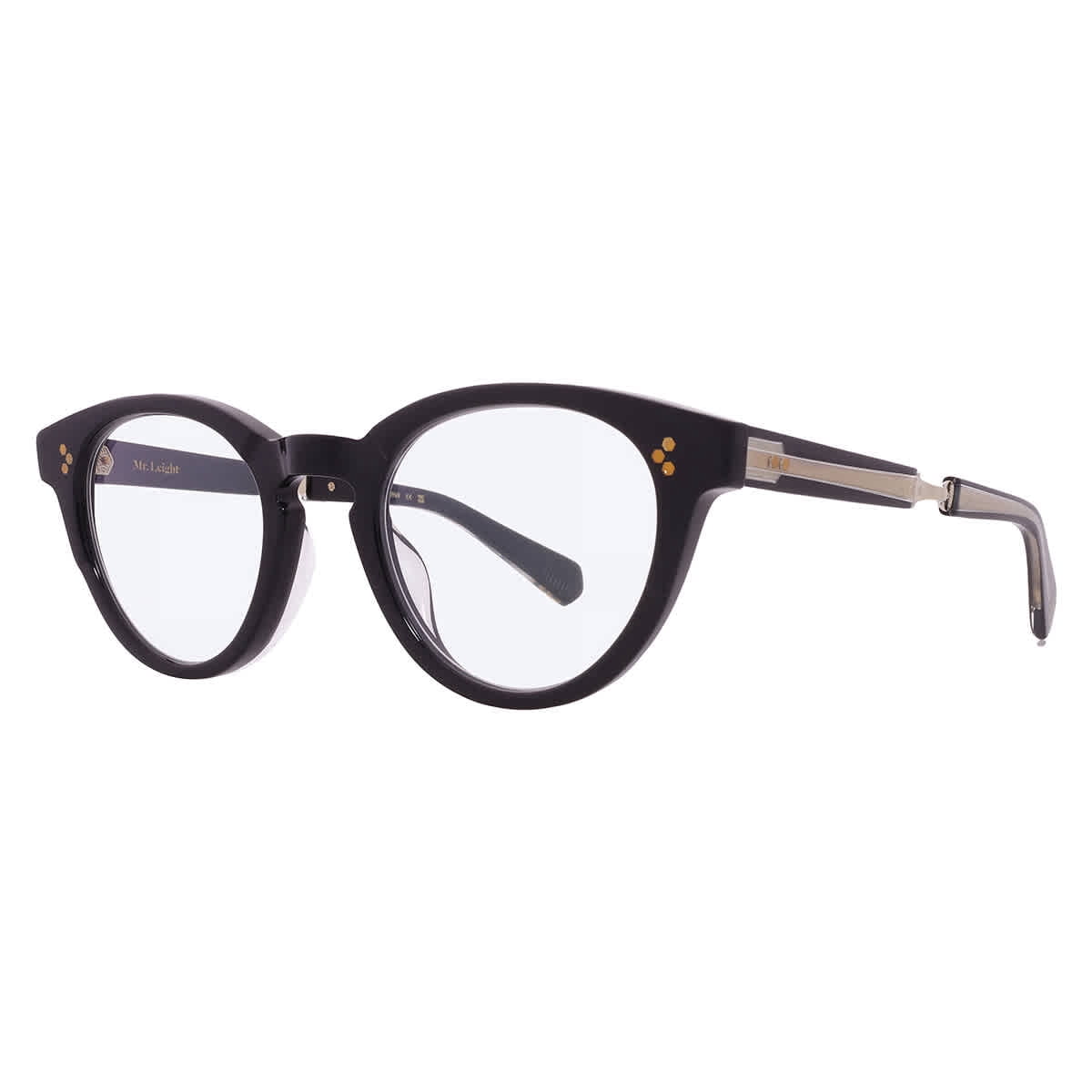 Mr. Leight AUDREY C Demo Cat Eye Ladies Eyeglasses ML1031 BK  display picture 3