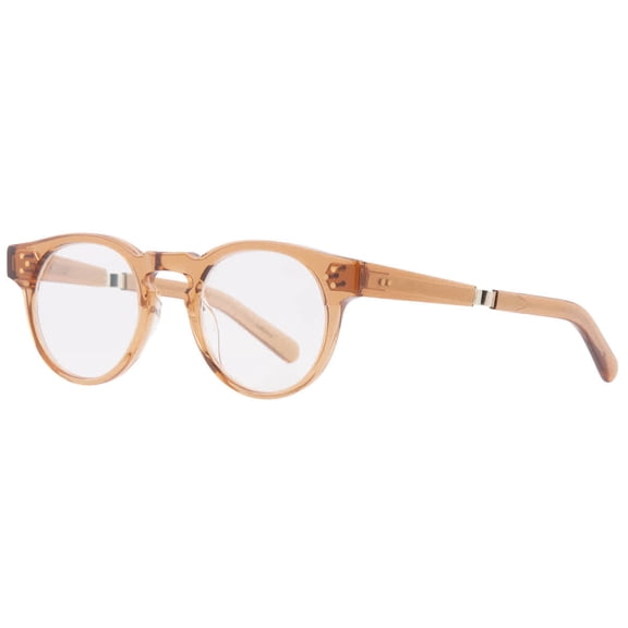Mr. Leight KENNEDY C Demo Round Unisex Eyeglasses ML1017 TOP-WG 46