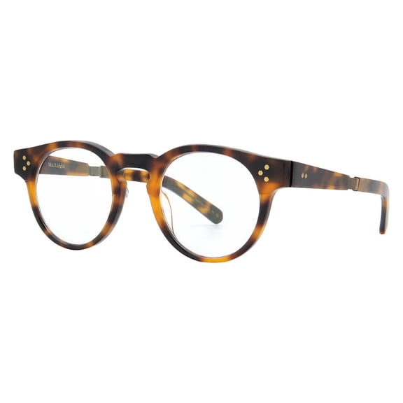 Mr. Leight KENNEDY C Demo Round Unisex Eyeglasses ML1017 YJKT-ATG 46