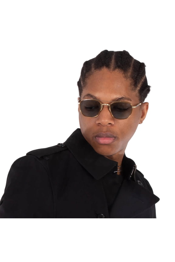 PRICE S Pure Blue Pilot Titanium Sunglasses ML4026 TOP-12KG/PBLU 49