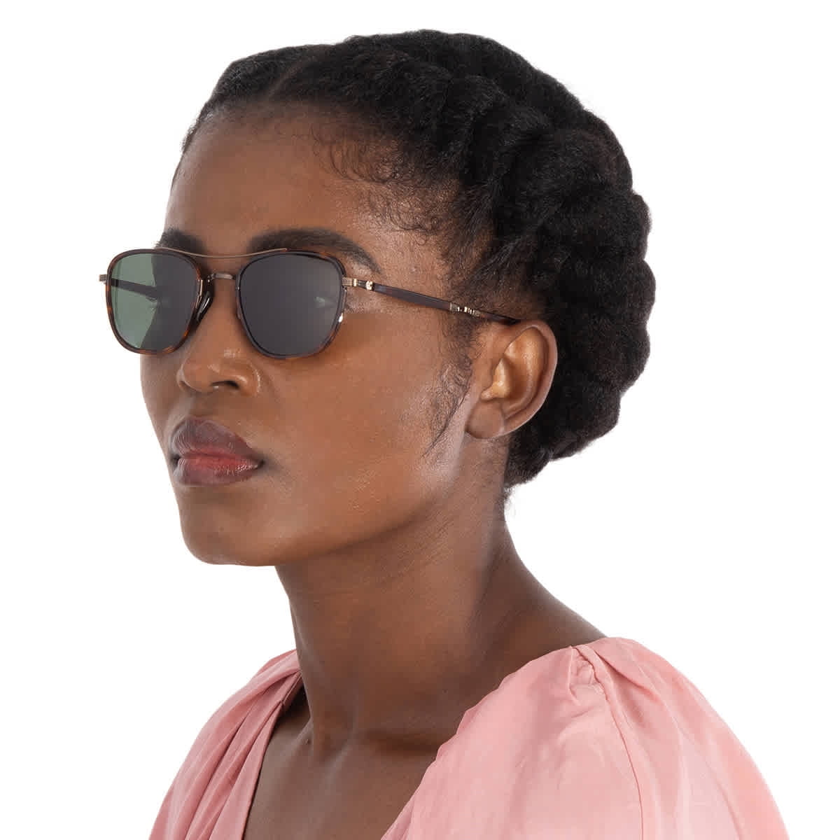 Mr. Leight PRICE S Pure G15 Pilot Titanium Sunglasses ML4026 HONT