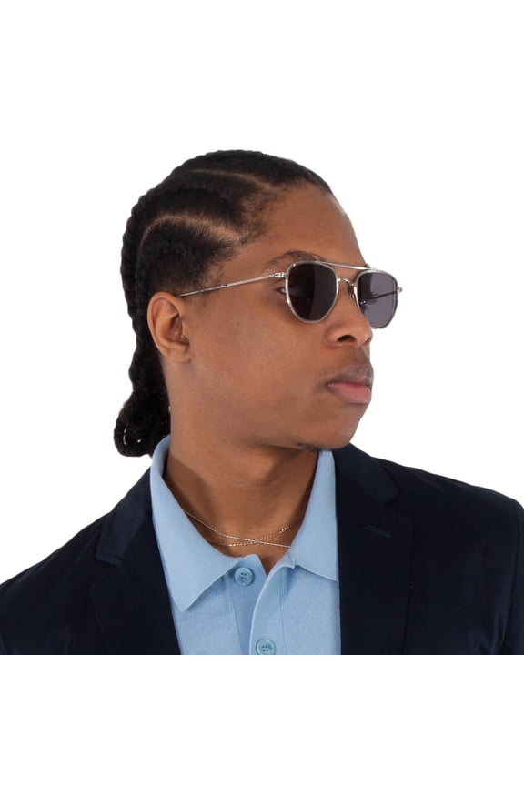 ROKU II S Lava Pilot Titanium Sunglasses ML4015 PLT-PW/LAVA 48