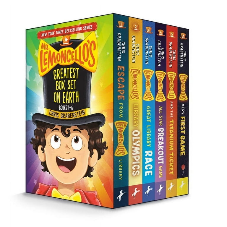 Mr. Lemoncello's Library: Greatest Box Set on Earth: Books 1-6