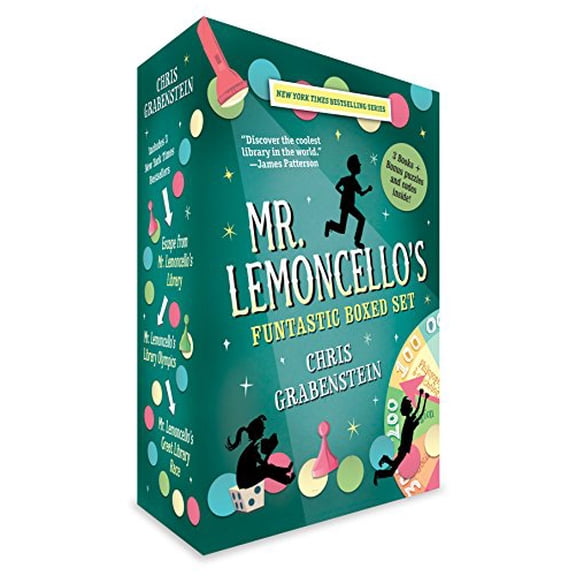 Pre-Owned Mr. Lemoncello's Funtastic Boxed Set: Books 1-3 (Paperback) 1984847783 9781984847782