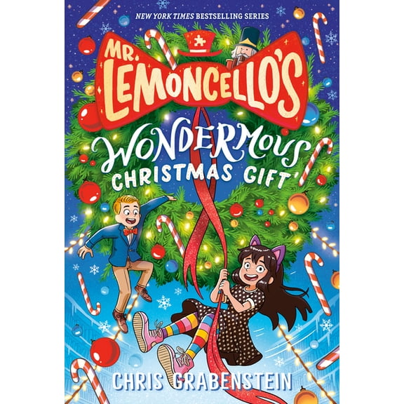 Mr. Lemoncello's Library Mr. Lemoncello's Wondermous Christmas Gift, (Hardcover)