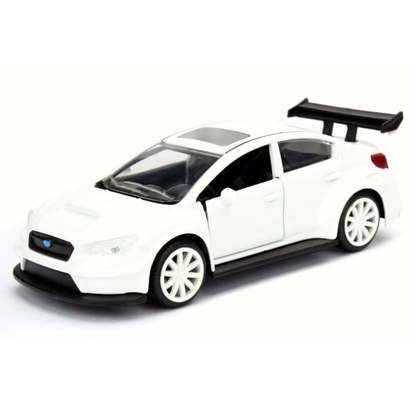 Mr. Little Nobody's Subaru WRX STI F8 Fate of Furious, White - Jada 98305 - 1/32 Scale Diecast Model Toy Car