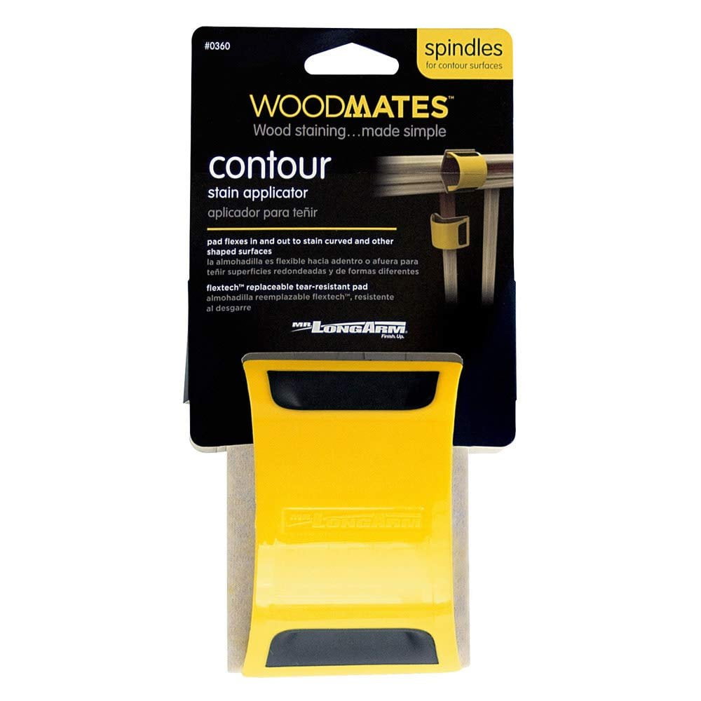 Mr. LongArm 0360 Woodmates Contour Stain Applicator