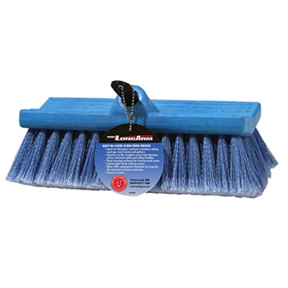 Mr.LongArm 0483 Soft Bi-Lvel 10" Chemical Resistant RV Cleaning Brush
