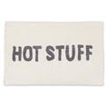 thumbnail image 1 of Mr. MJs  20 x 32 in. Hot Stuff Tufted Bathmat, Ivory & Grey - Cotton, 1 of 1