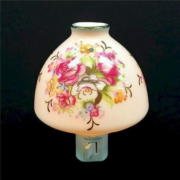 Mr. MJs HO-HNL1031BL Assorted Flowers Night Light