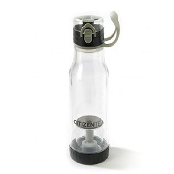 Mr. MJs HO-LT-TIB-B Travel Bottle with Black Cap Infuser