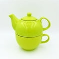 thumbnail image 1 of Mr. MJs HO-SFYT049-GREEN Green Teapot with Cup, 1 of 1