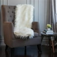 thumbnail image 1 of Mr. MJs SQ-AT-MGLWH-5060 50 x 60 in. Mongolian Faux Fur Throw Blanket - White, 1 of 1