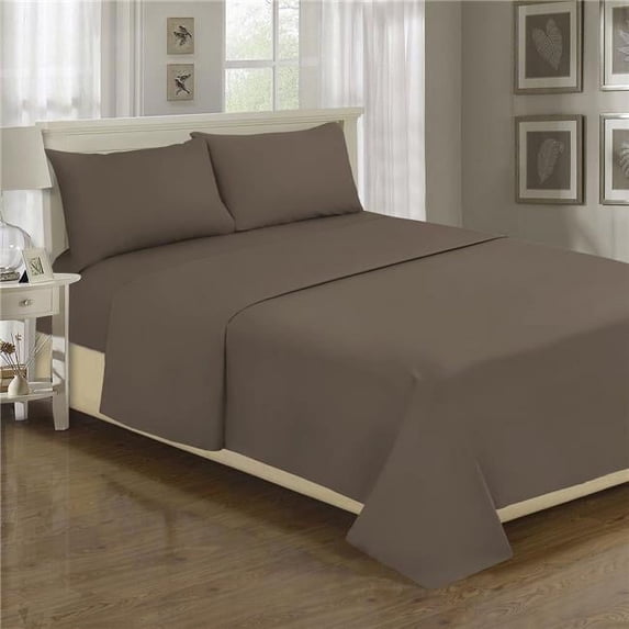 Mr. MJs SQ-SS-BUTIQ-Q04-TAN Millano Spa 1200TC Sheet Set, Tan - Queen Size