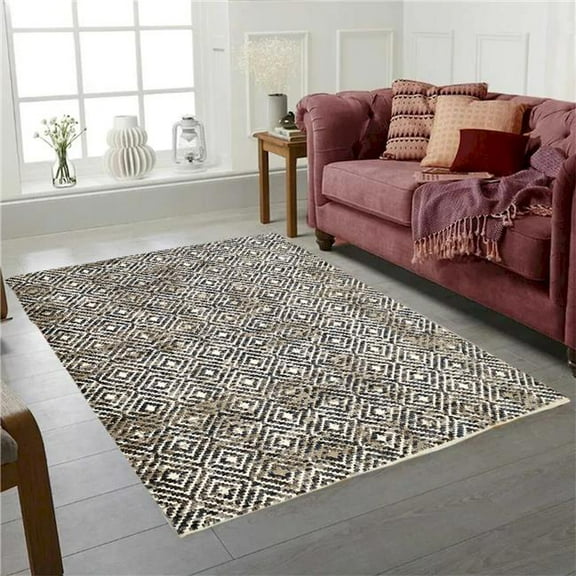 Mr. MJs Trading 2 x 3 ft. Essaouira Multi Color Diamond Pattern Rectangle Area Rug