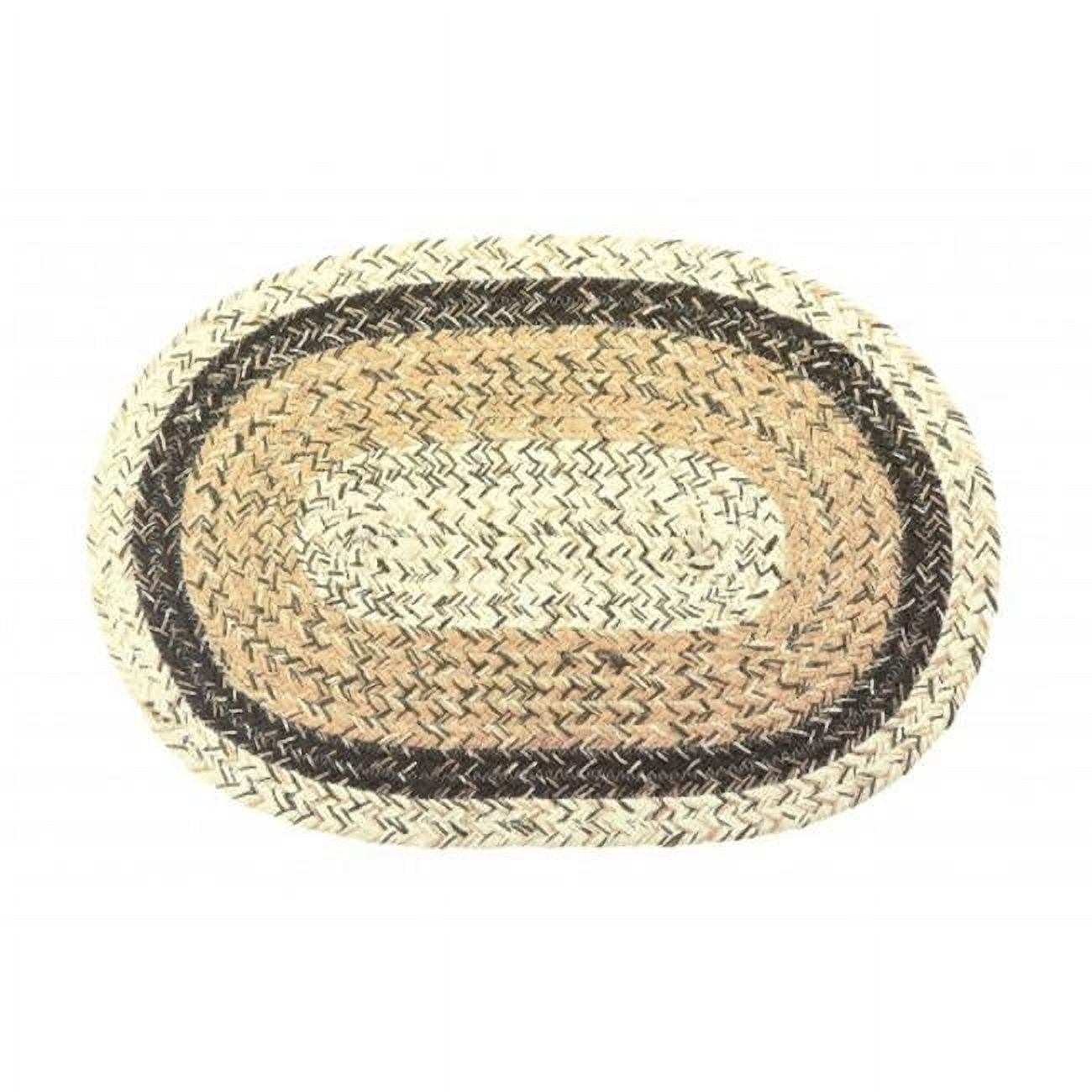 Mr. MJs Trading AG-03283-10x15 Braided Placemat, Tulsi - 10 x 15 in.