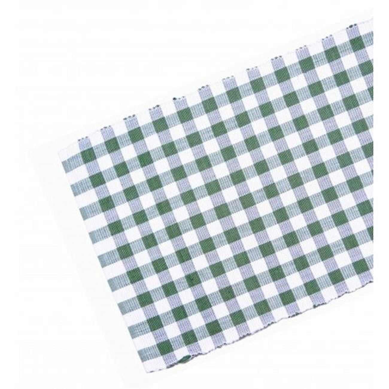 Green Ribbed Table Runner Mr. MJs Trading AG-07293-13x36 13 x 36 in. Ribbed Table Runner, Toro ...