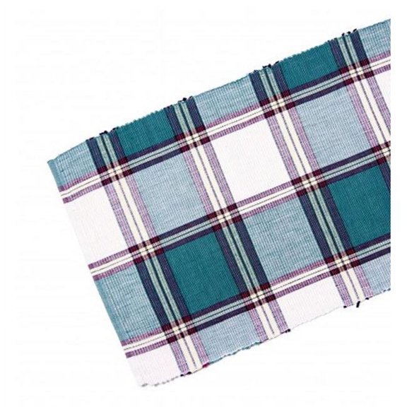 Mr. MJs Trading AG-07738-13x36 13 x 36 in. Ribbed Table Runner, Sherwood Green