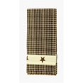 thumbnail image 1 of Mr. MJs Trading AG-30300S-4 Tea Towels, Star Black Check - Set of 4, 1 of 1
