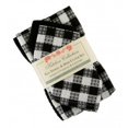 thumbnail image 1 of Mr. MJs Trading AG-32292 2 Tea Towels Plus 2 Dish Cloths Set, Toro Black Check, 1 of 1