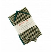 Mr. MJs Trading AG-32297 2 Tea Towels Plus 2 Dish Cloths Set, Berryvine Green