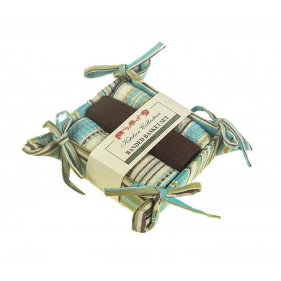 Mr. MJs Trading AG-48223 Bread Basket Set, Seaside