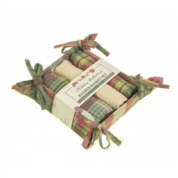 Mr. MJs Trading AG-48230 Bread Basket Set, Summer Blush