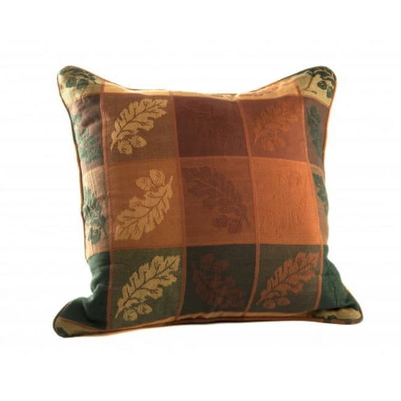 Mr. MJs Trading AG-52357-18x18 18 x 18 in. Zip Cushion, Pine Hurst