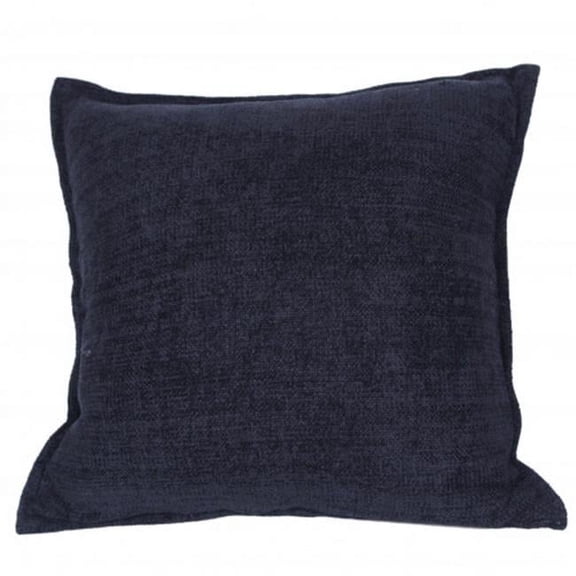 Mr. MJs Trading AG-56307-18x18 18 x 18 in. Chenille Cushion, Black