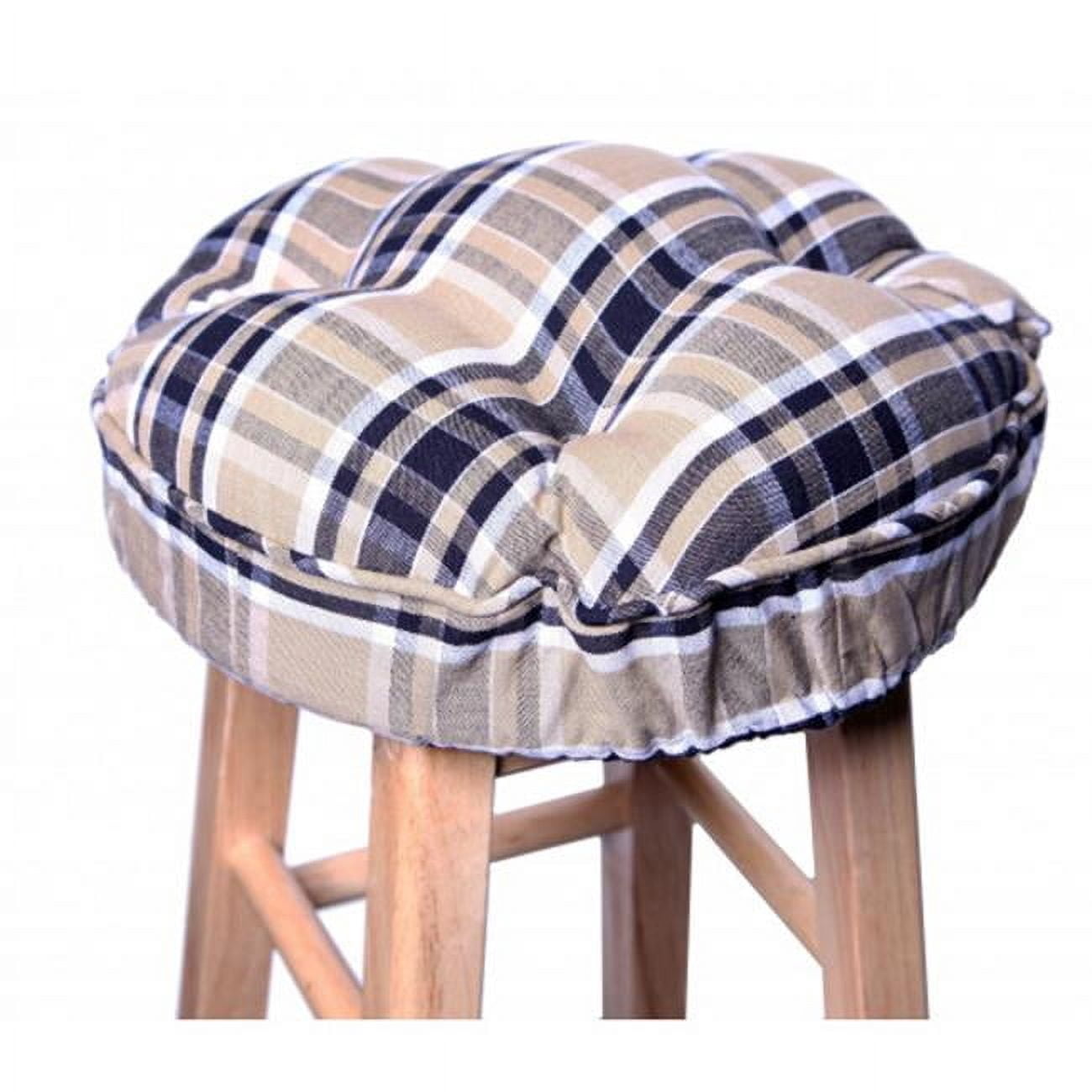 Mr. MJs Trading AG-61298 Bar Stool Cushion, Black Haze