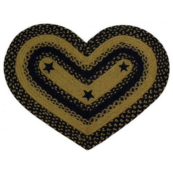 Mr. MJs Trading AG-64111 Braided Heart Rug