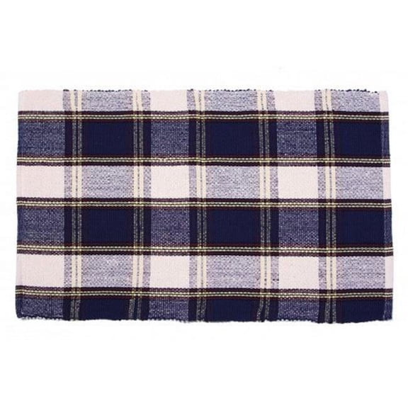 Mr. MJs Trading AG-65737-48x72 48 x 72 in. Floor Mat, Sherwood Navy