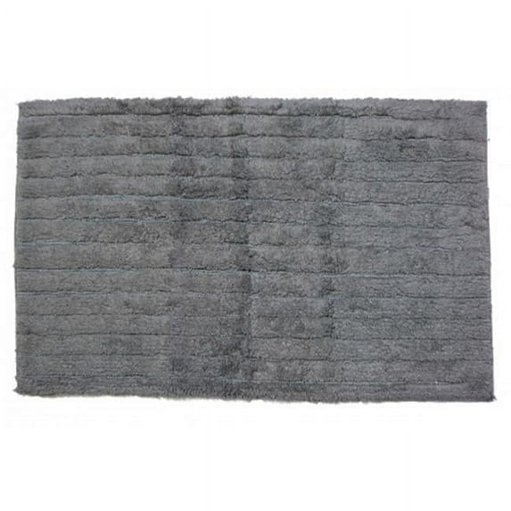 Mr. MJs Trading AG-73317 Lines Bathmat, Moss Green