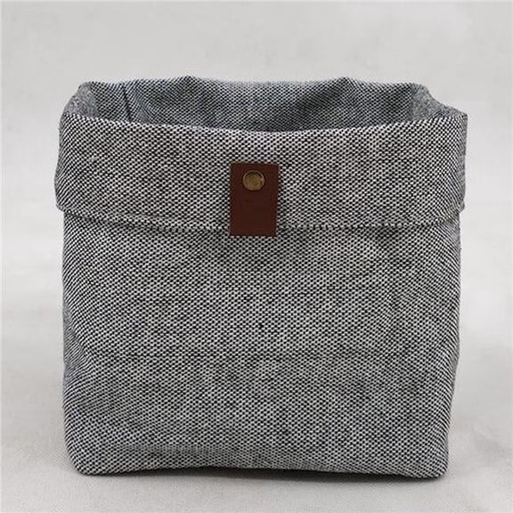 Mr. MJs Trading AI-2012-221 Light Gray Fabric Basket