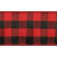 thumbnail image 1 of Mr. MJs Trading AI-7914013 Red & Black Check Wired Ribbon, 1 of 1